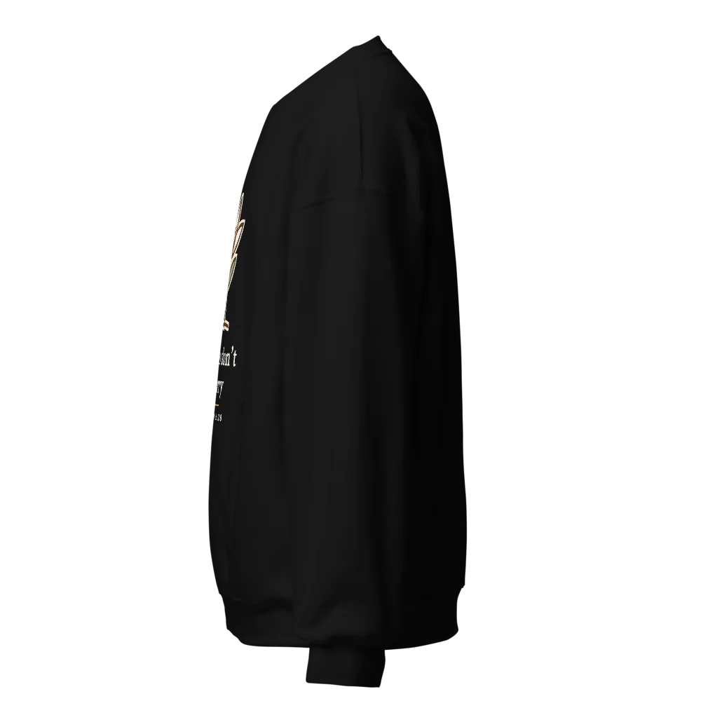 Lilies Don't Worry Sweatshirt (Black) thumbnail 3