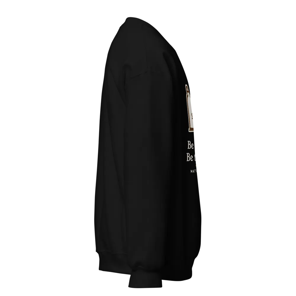 Be the Salt Be the Light Sweatshirt (Black) thumbnail 4