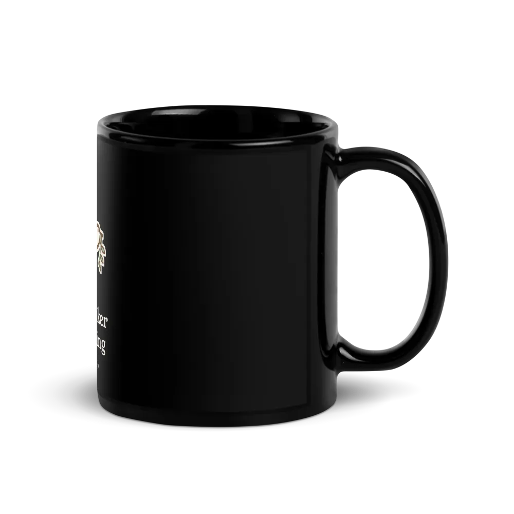 Peacemaker in Training Mug (Black) thumbnail 3