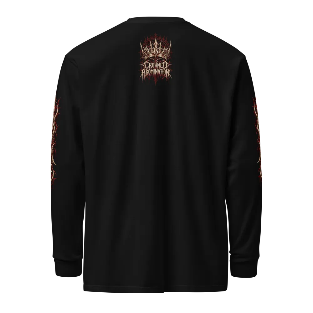 Crowned Abomination Heavyweight Long Sleeve thumbnail 2