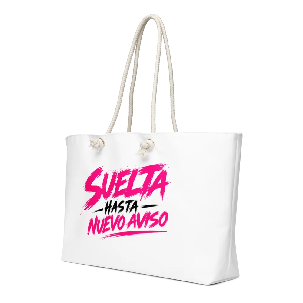 Beach Bag SUELTA Hasta Nuevo Aviso | Imaray Ulloa thumbnail 3