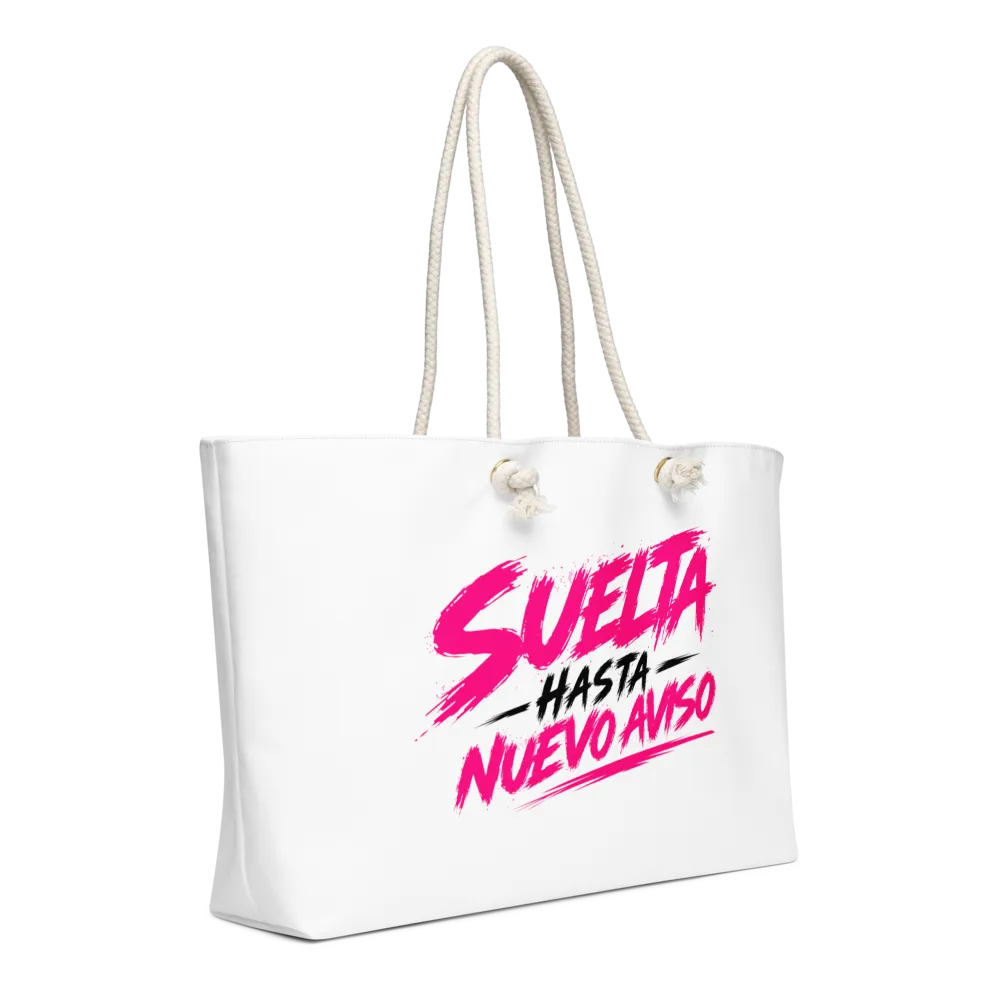 Beach Bag SUELTA Hasta Nuevo Aviso | Imaray Ulloa thumbnail 4