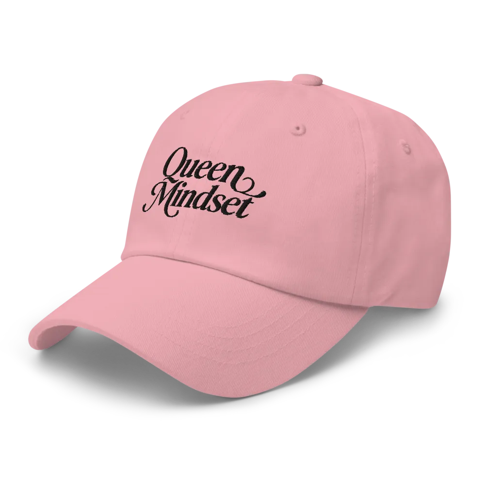 Pink Elegant Cap – Queen Mindset thumbnail 3