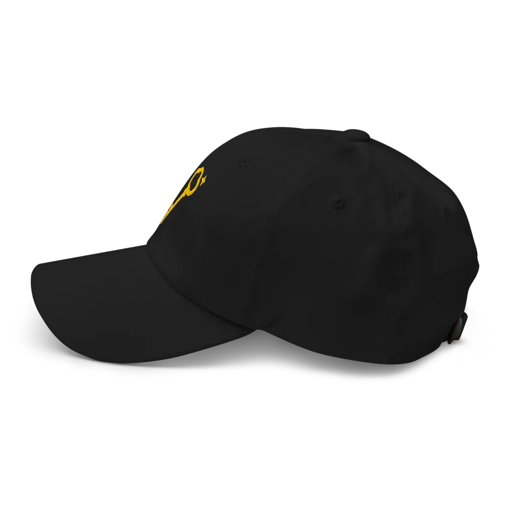 Golden Key — Unlock Your Dreams Dad Hat thumbnail 5