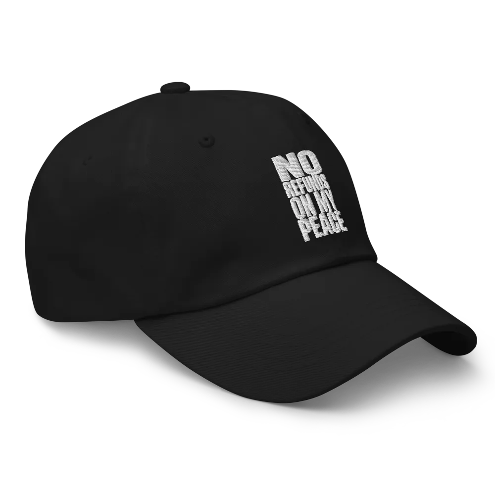 No Refunds On My Peace — Bold Statement Cap  thumbnail 4