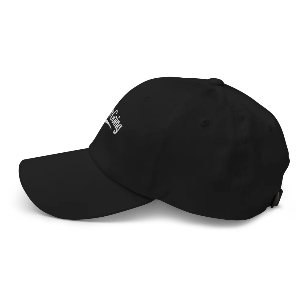Keep Going — Black Classic Cap thumbnail 5