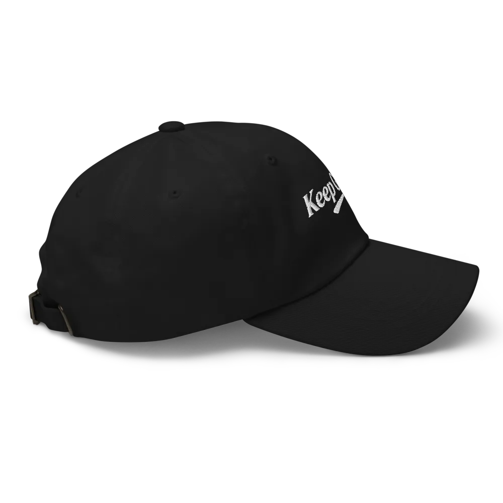 Keep Going — Black Classic Cap thumbnail 6