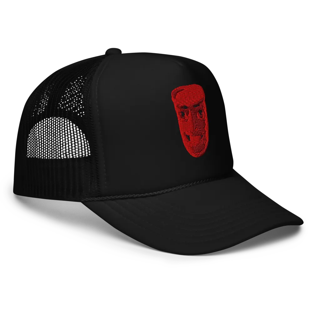 Red Cup Of Coffee Trucker Hat thumbnail 3