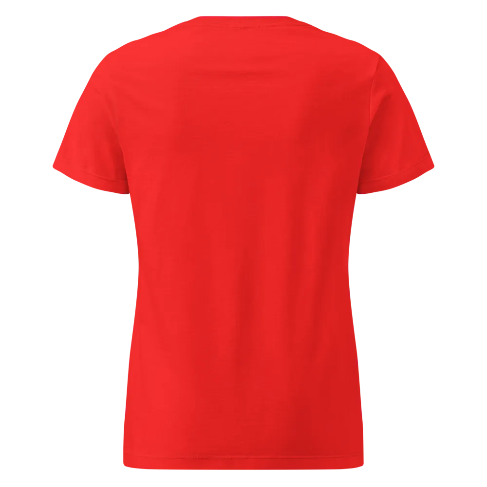 Ladies Red Coffee T Shirt thumbnail 2