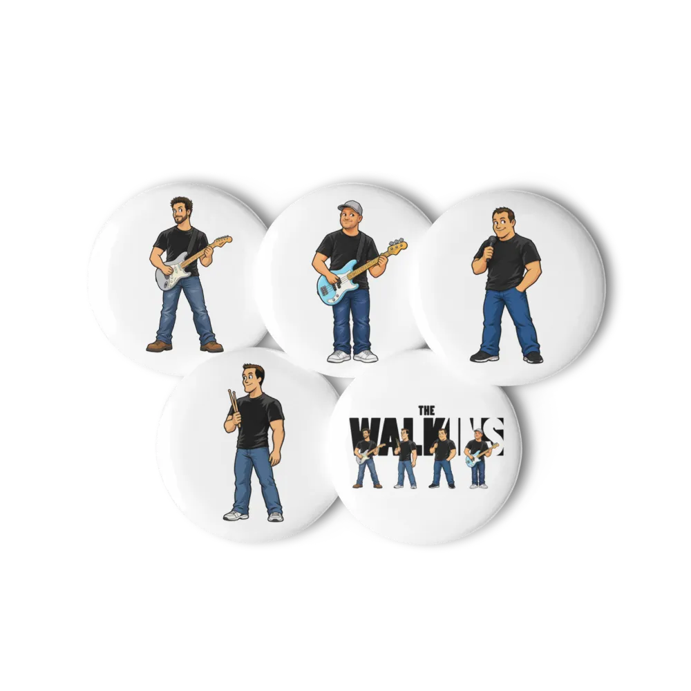 The Walk-ins 5 Pin Set thumbnail 2