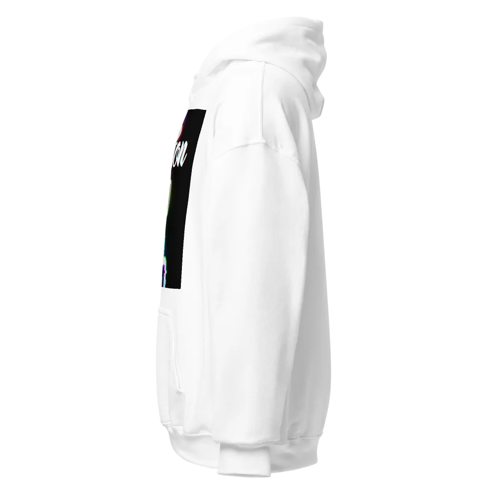 Glitched Mason heavy blend hoodie thumbnail 3