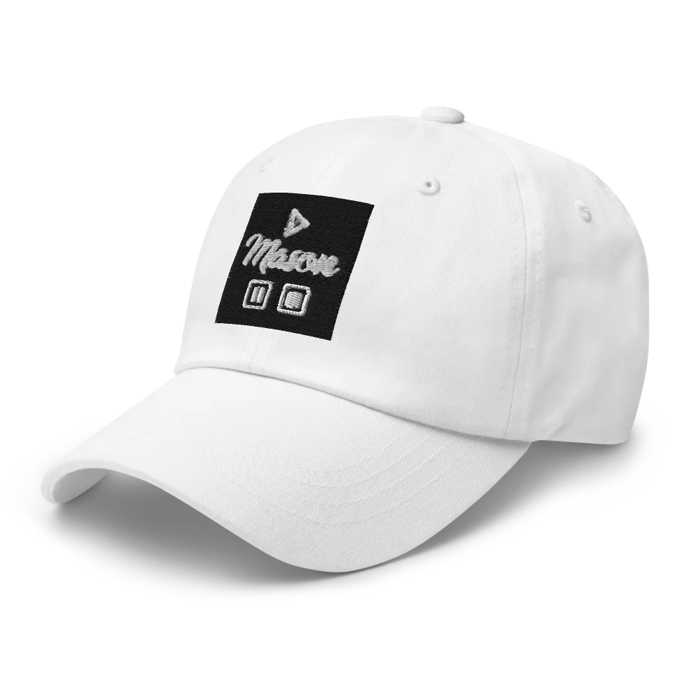 Glitched Mason dad hat thumbnail 3