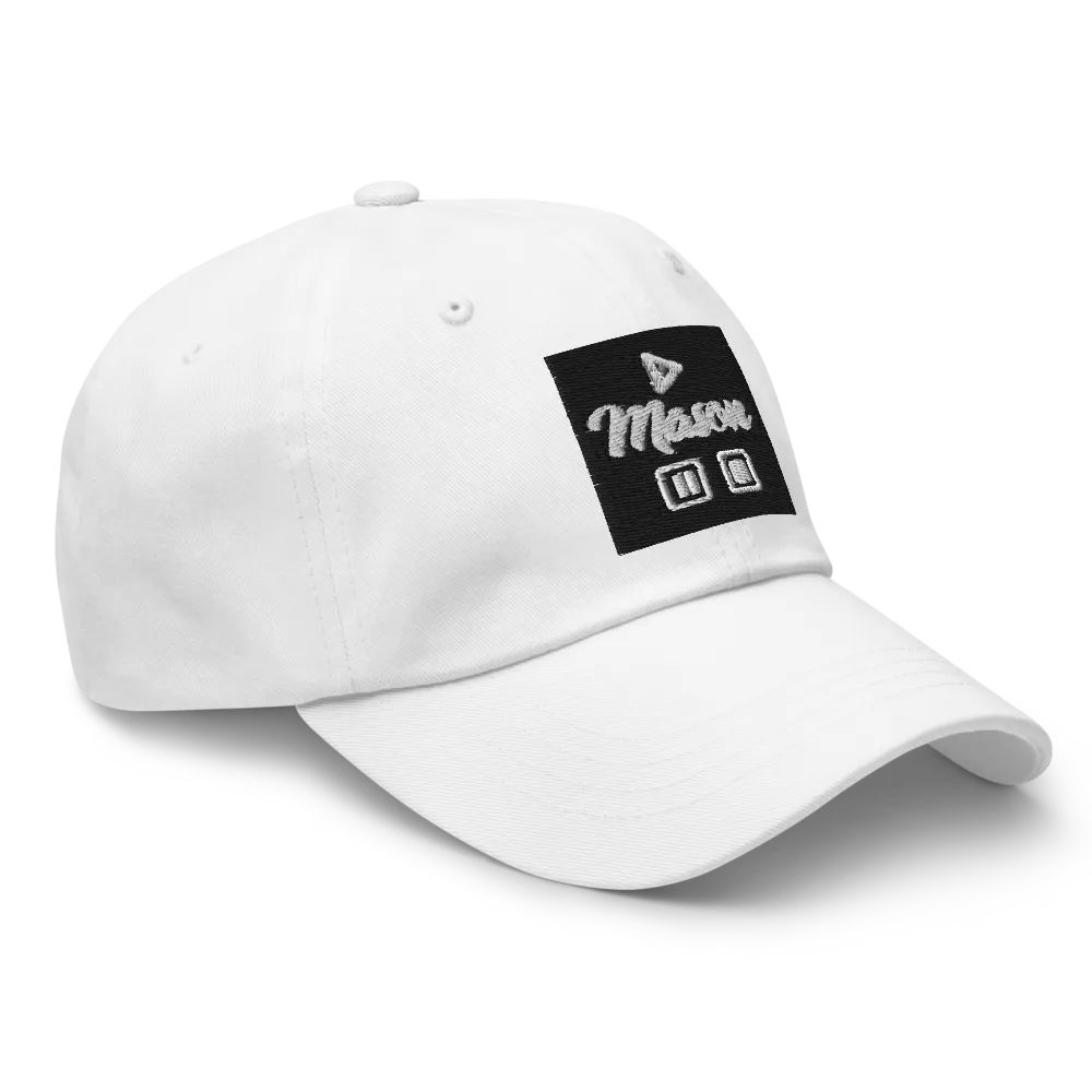 Glitched Mason dad hat thumbnail 4