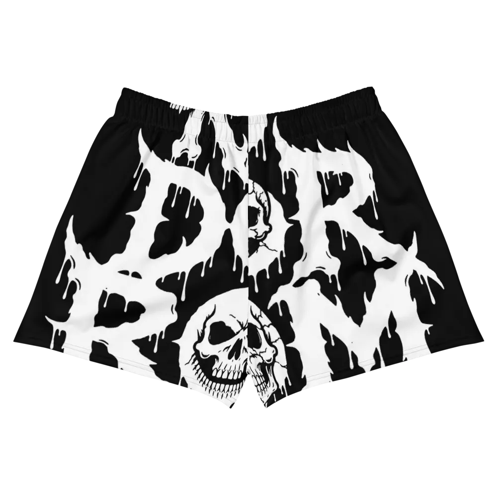 BLVCK Red Door Room Skull Crypt Booty Shorts thumbnail 2