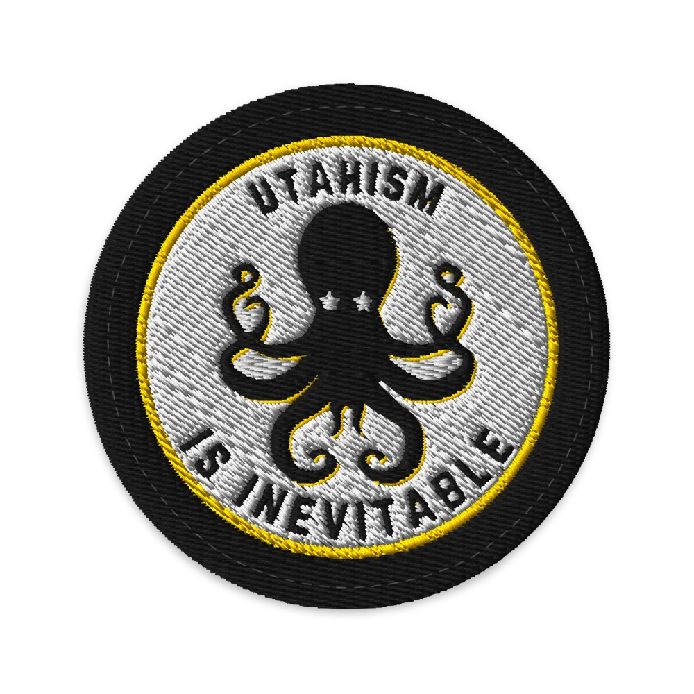 Official Utahism Embroidered Tactical Patch thumbnail 3