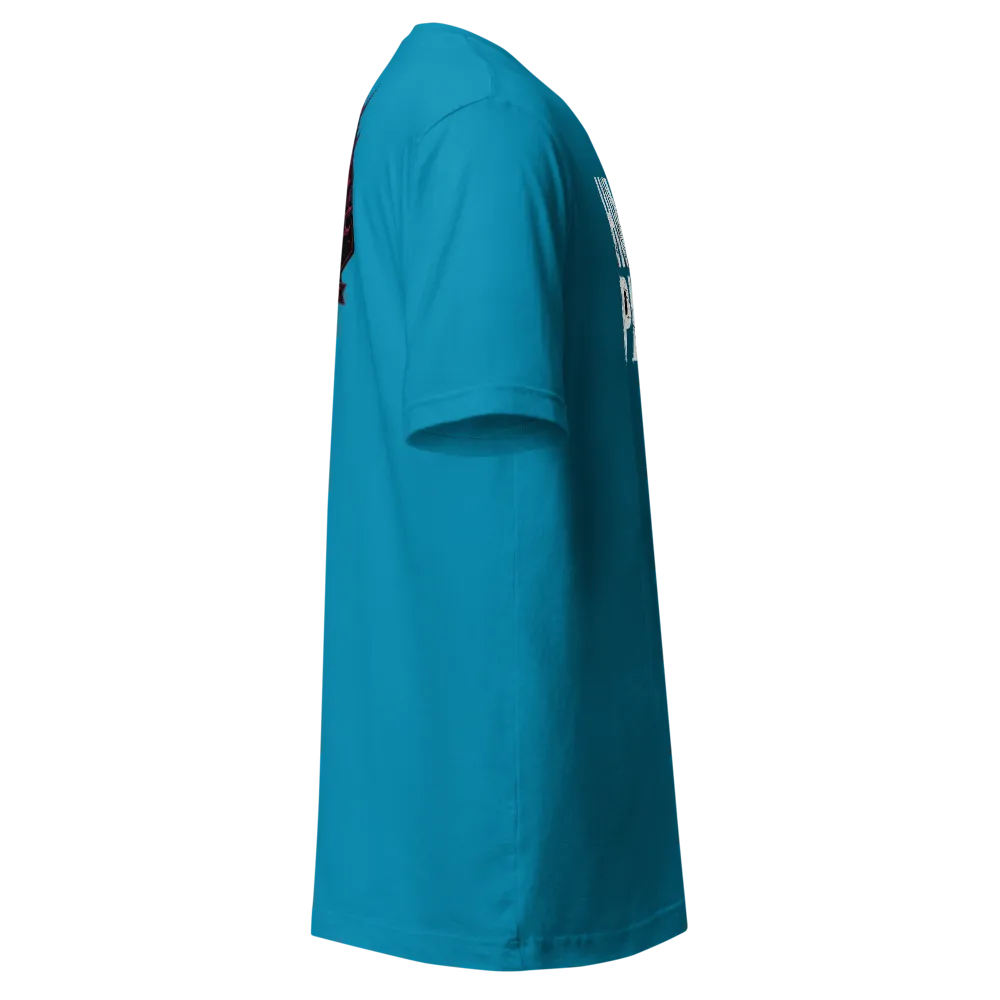 Distressed Wordmark: Aqua — Humble Paradox Tee thumbnail 3