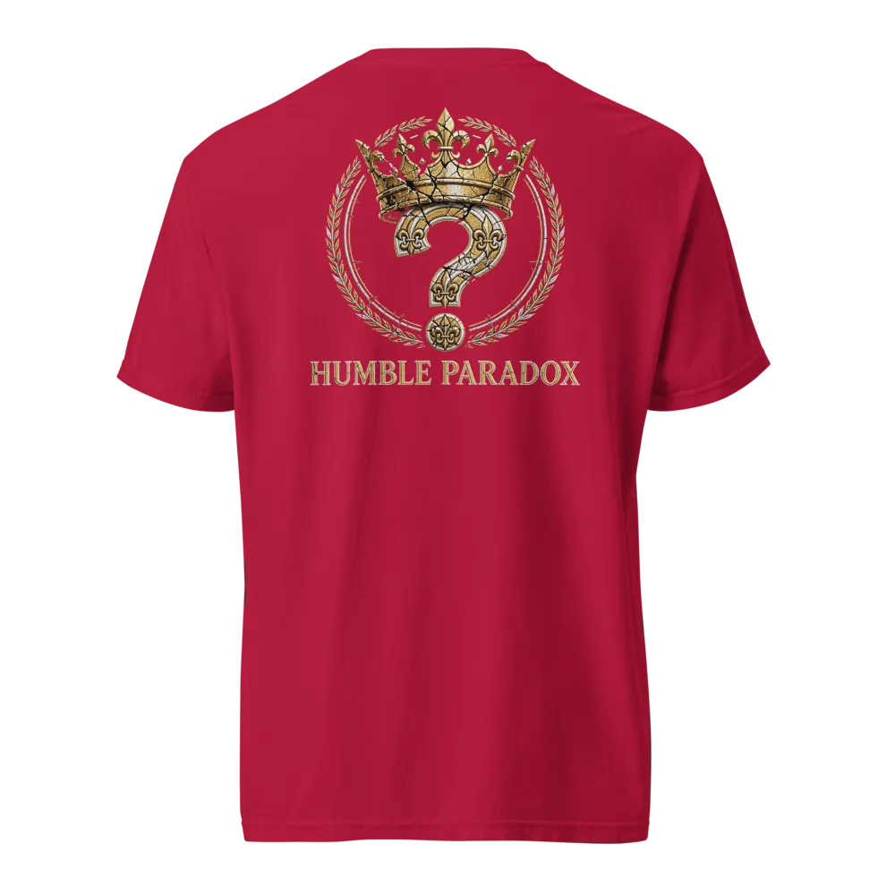 Two-Faced Mask: Crimson Soul — Humble Paradox Tee thumbnail 4