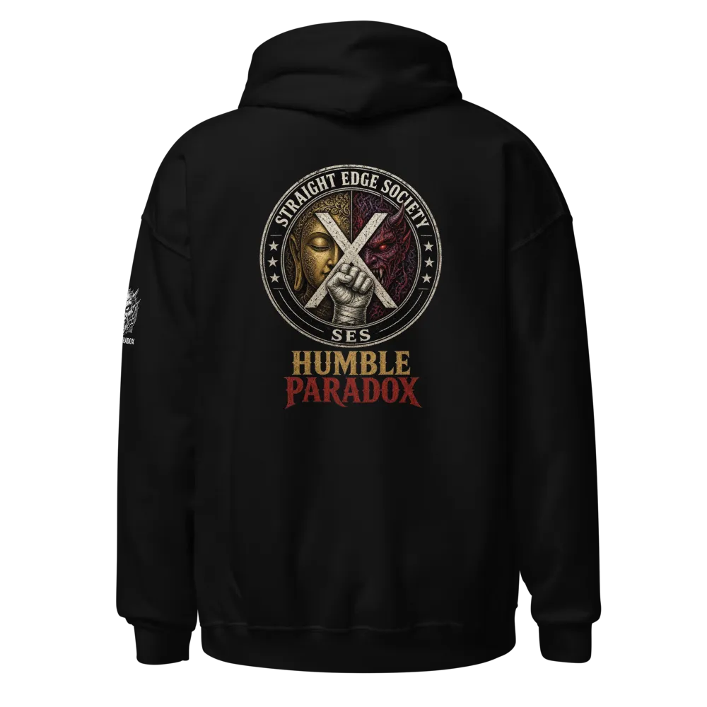 Humble Paradox — Shadow Over Stripe Hoodie thumbnail 3