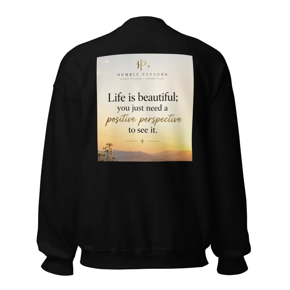 Humble Paradox — Two Faces One Soul Sweatshirt thumbnail 4
