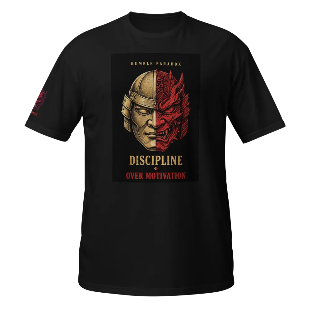 Humble Paradox — Discipline Over Motivation Tee thumbnail 3