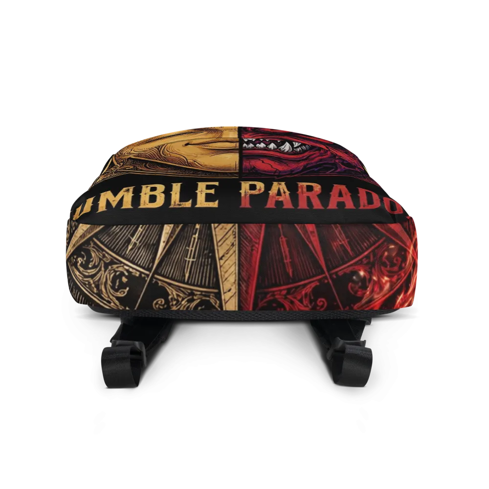 Humble Paradox — Dual Faces Backpack thumbnail 5