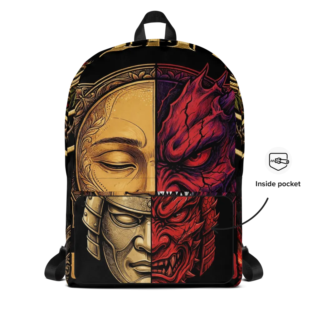 Humble Paradox — Dual Faces Backpack thumbnail 4