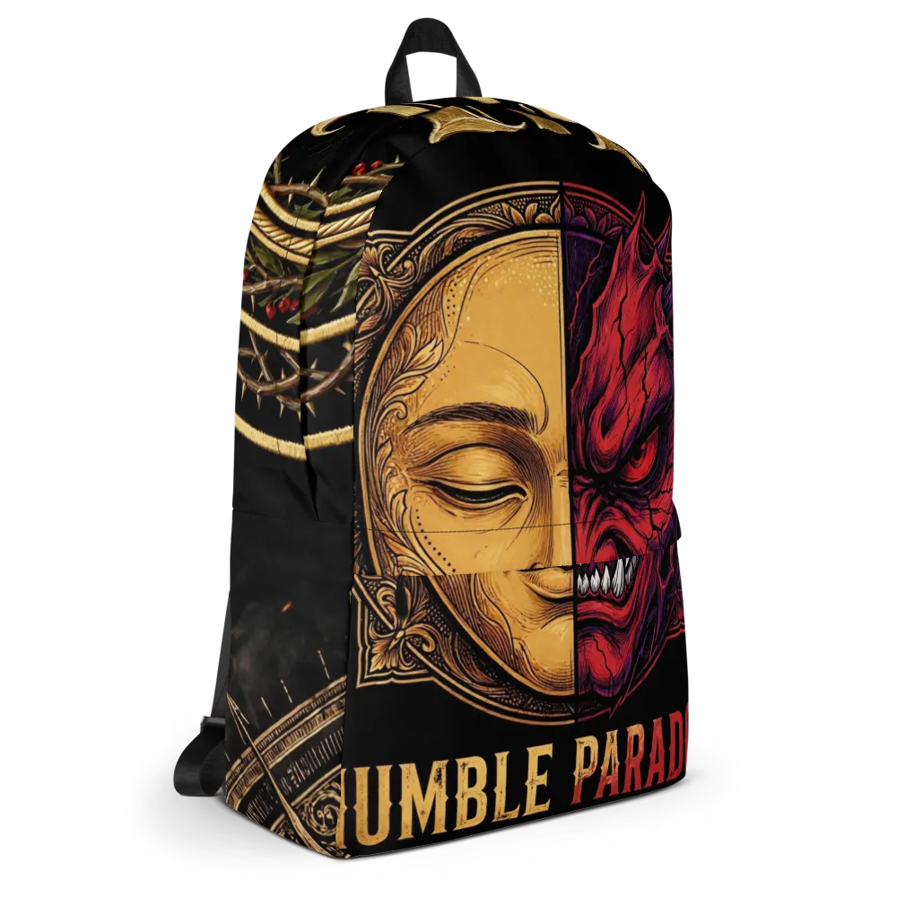 Humble Paradox — Dual Faces Backpack thumbnail 3
