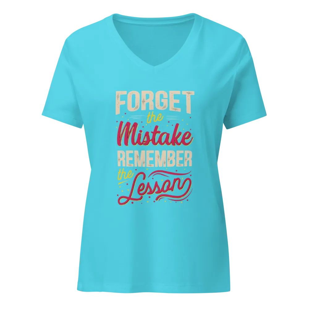 Humble Paradox — Forget Mistake V-Neck Tee