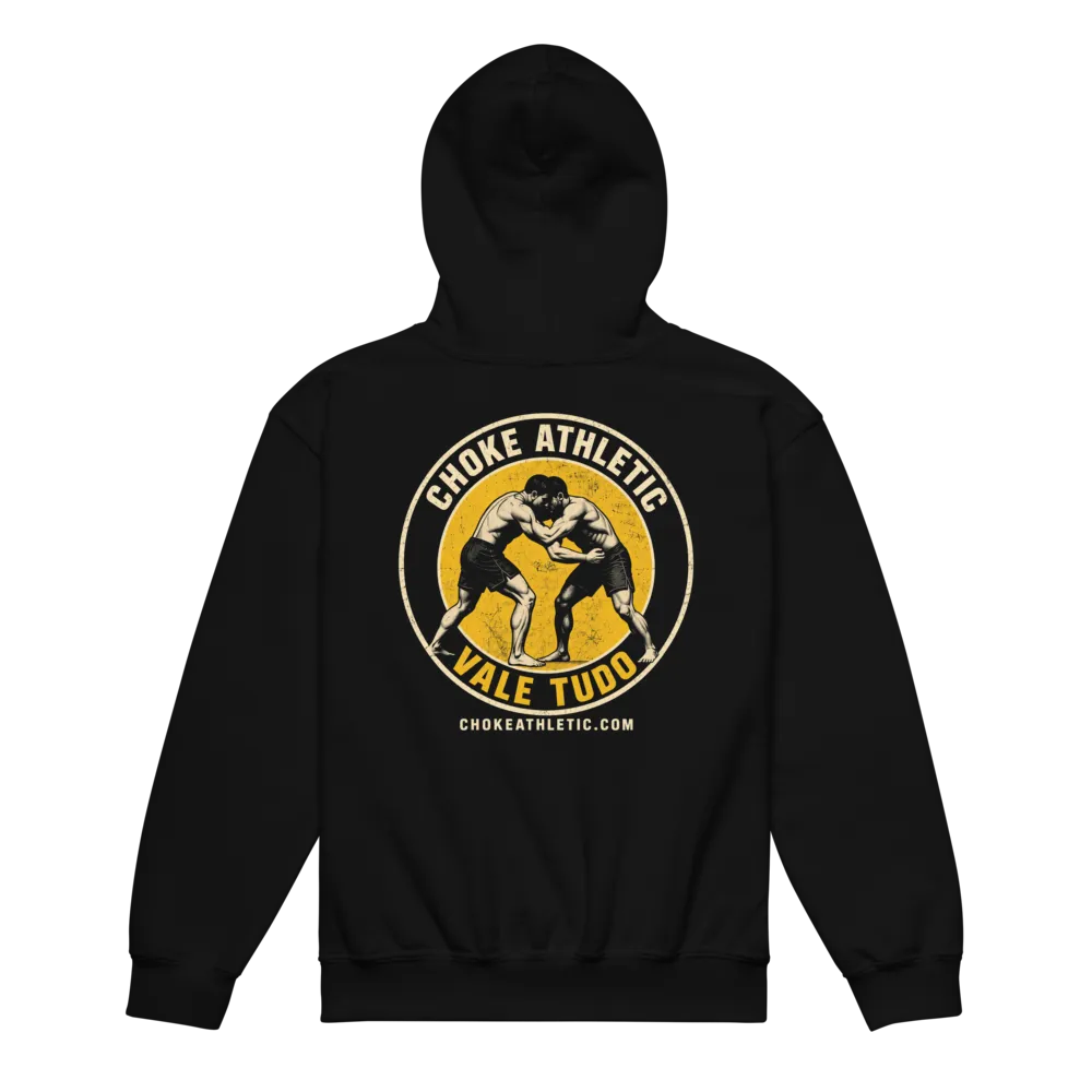 Choke Athletic Vale Tudo Youth Black Hoodie thumbnail 2