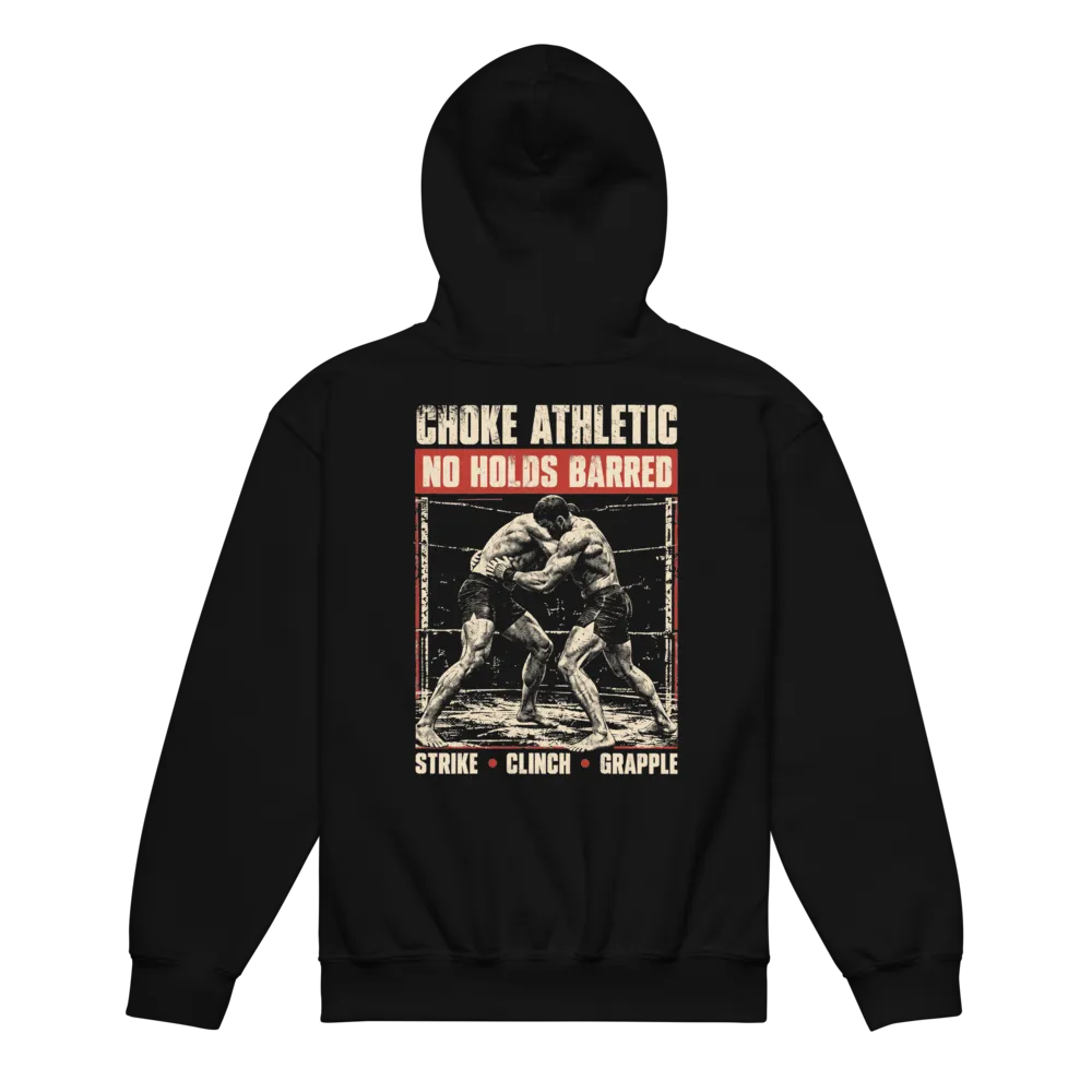 Choke Athletic NHB Youth Black Hoodie thumbnail 2
