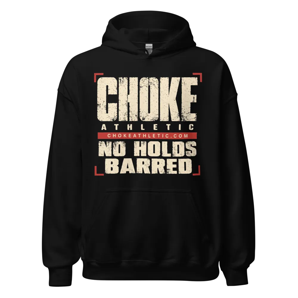 Choke Athletic No Holds Barred Black Heavy Hoodie thumbnail 2