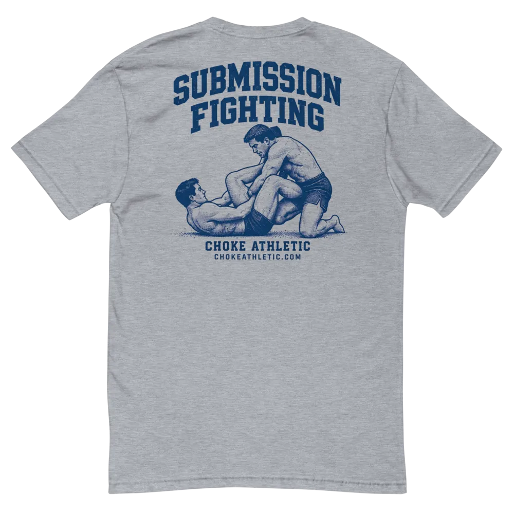Choke Athletic Submission Club Fitted T-Shirt thumbnail 2