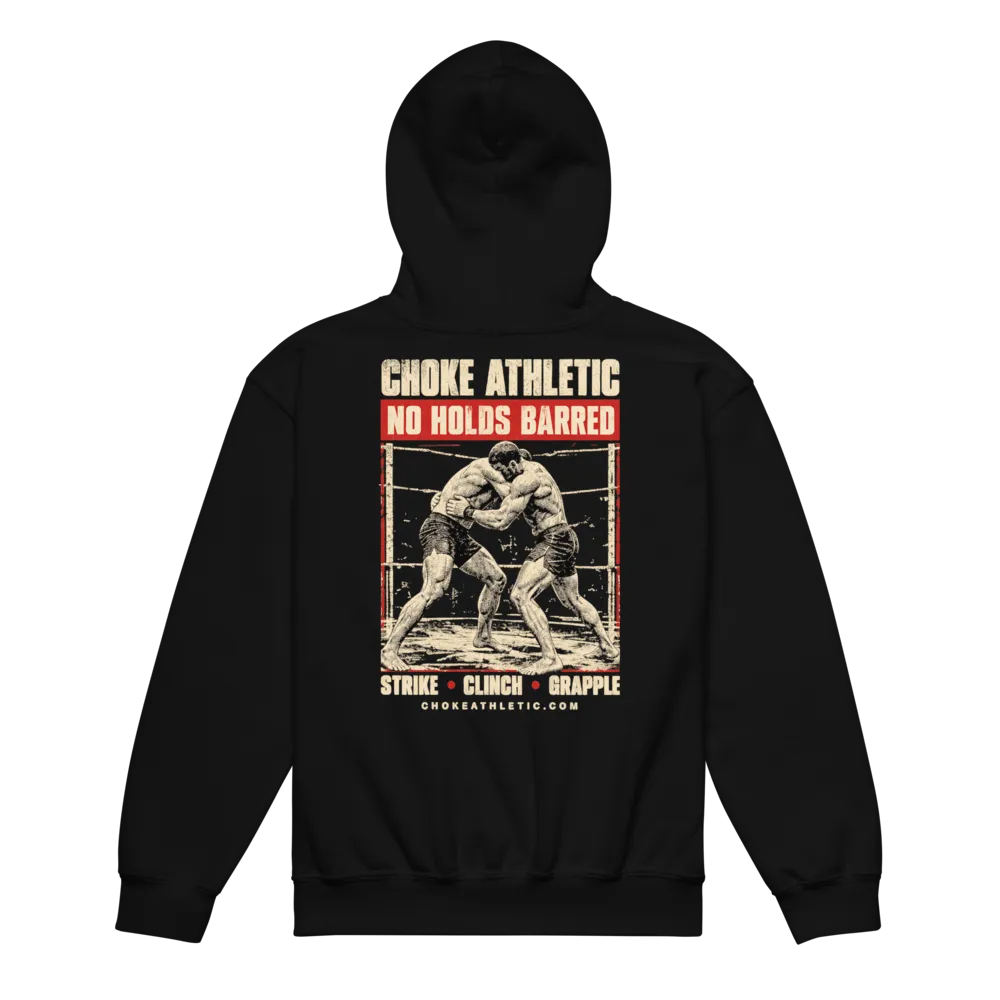 Choke Athletic NHB Youth Black Hoodie thumbnail 2
