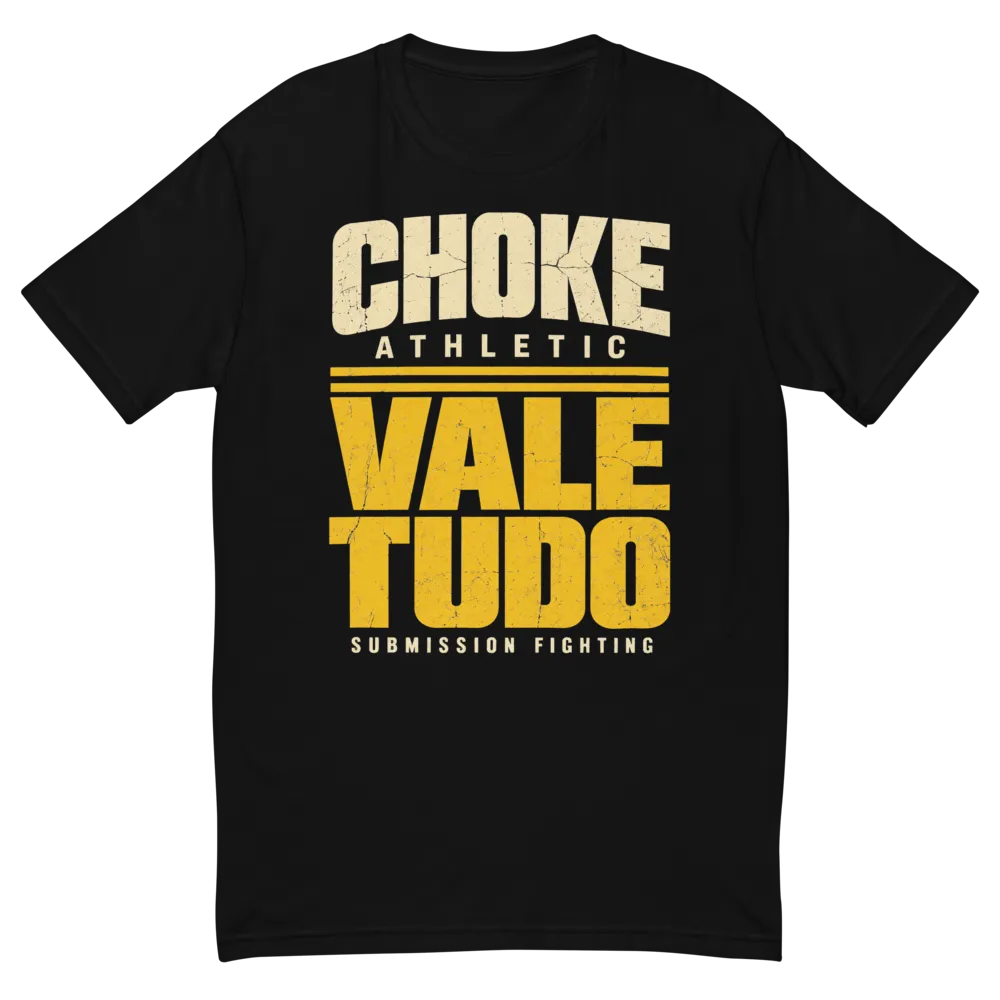 Choke Athletic Vale Tudo Black Fitted T-Shirt