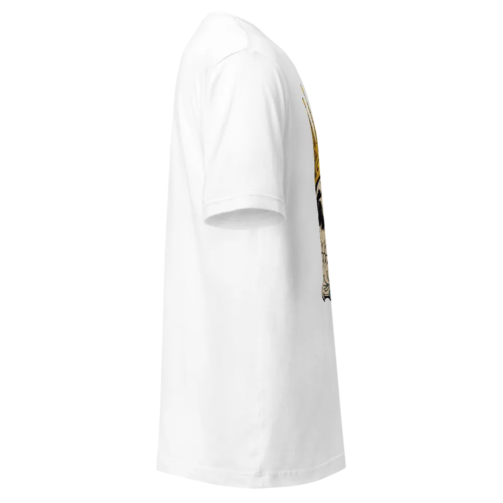 Royal Golden Crown Skull T-Shirt thumbnail 4