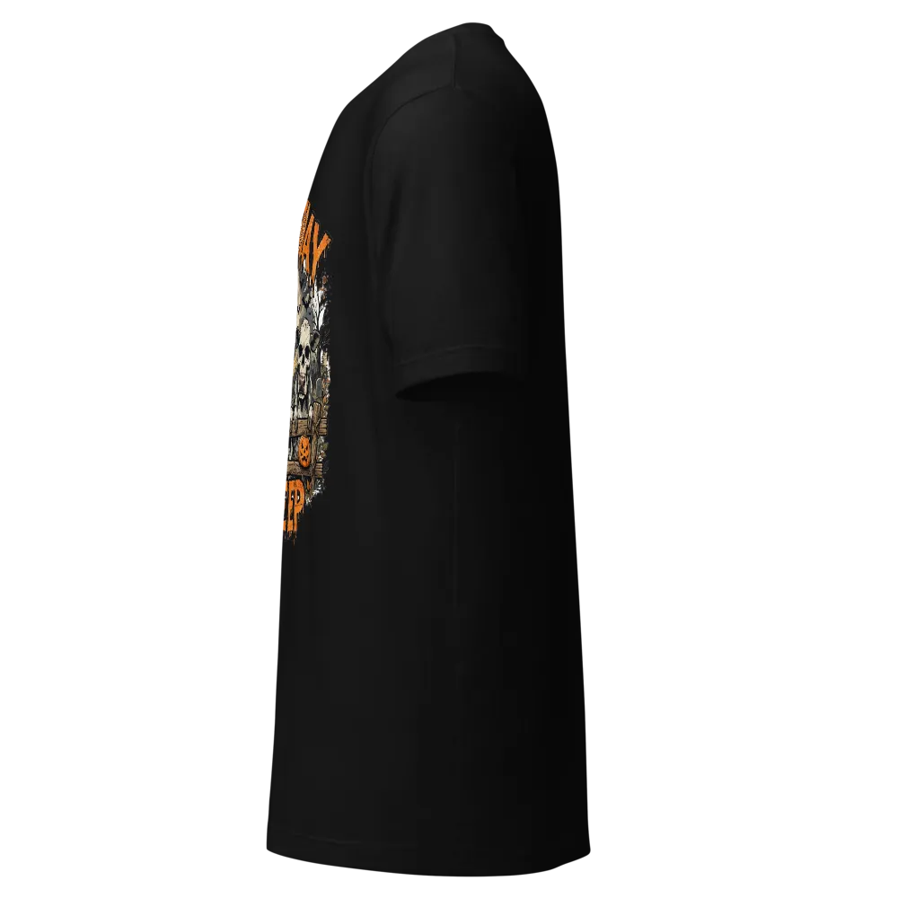 Not Today Creep Funny Cows Halloween Tee thumbnail 3