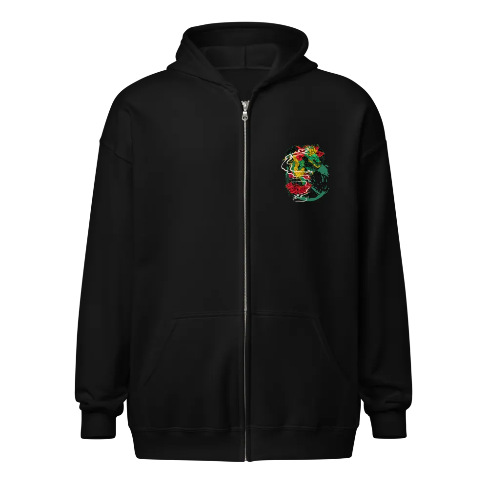 Premium Zip Hoodie - Black Edition thumbnail 2