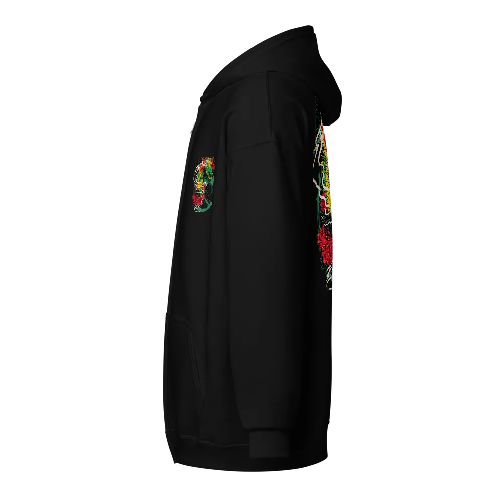 Premium Zip Hoodie - Black Edition thumbnail 4