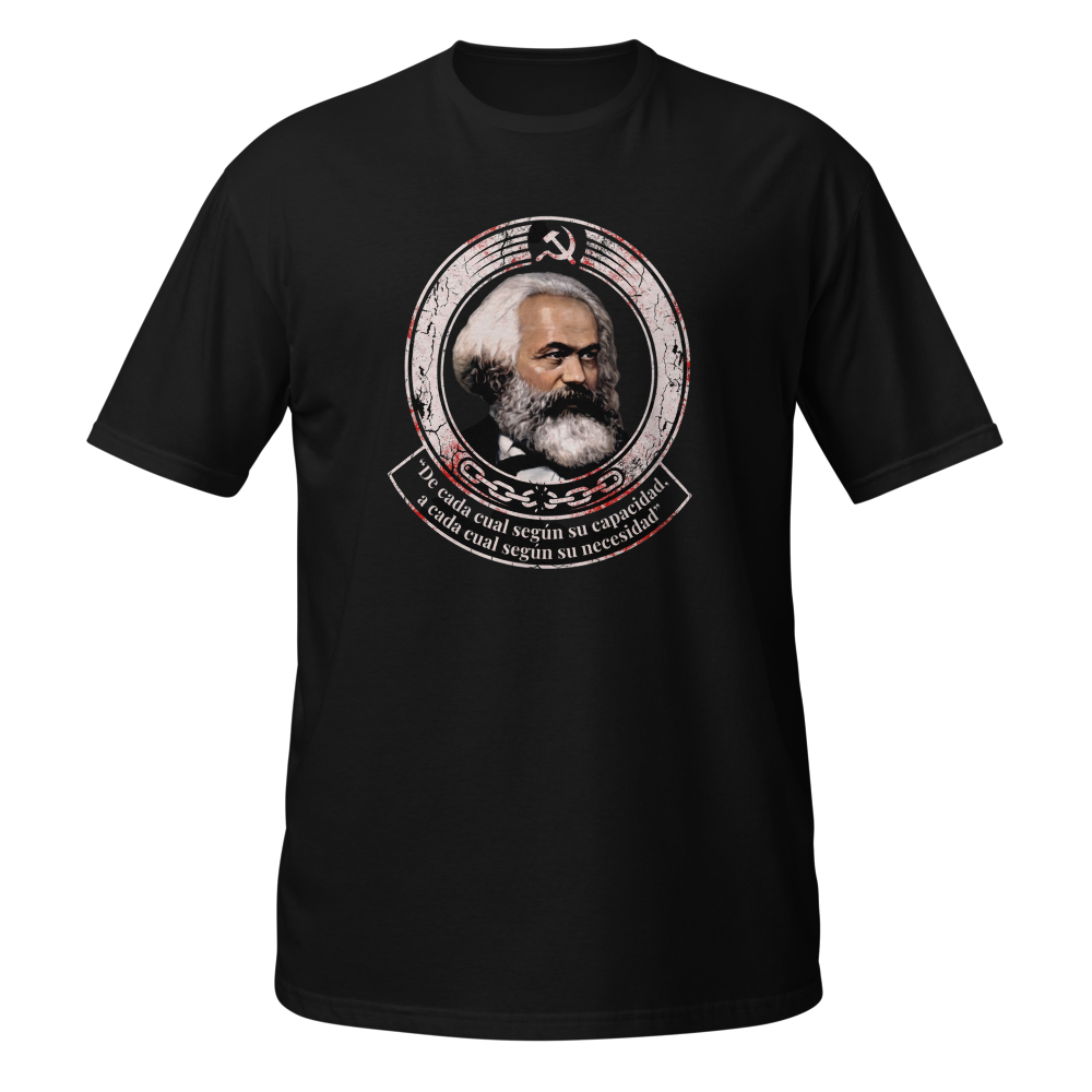 Karl Marx Vintage Emblem T-Shirt – Hammer & Sickle