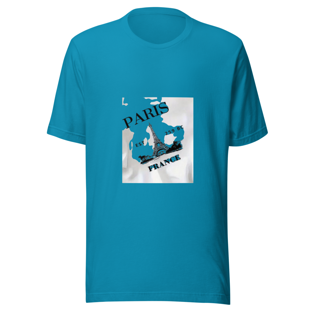 Teal Paris France Graphic T-Shirt