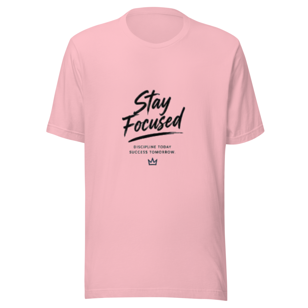 Pink Stay Powerful Graphic Tee