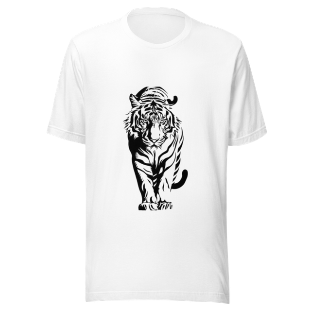 White Tiger Graphic Tee