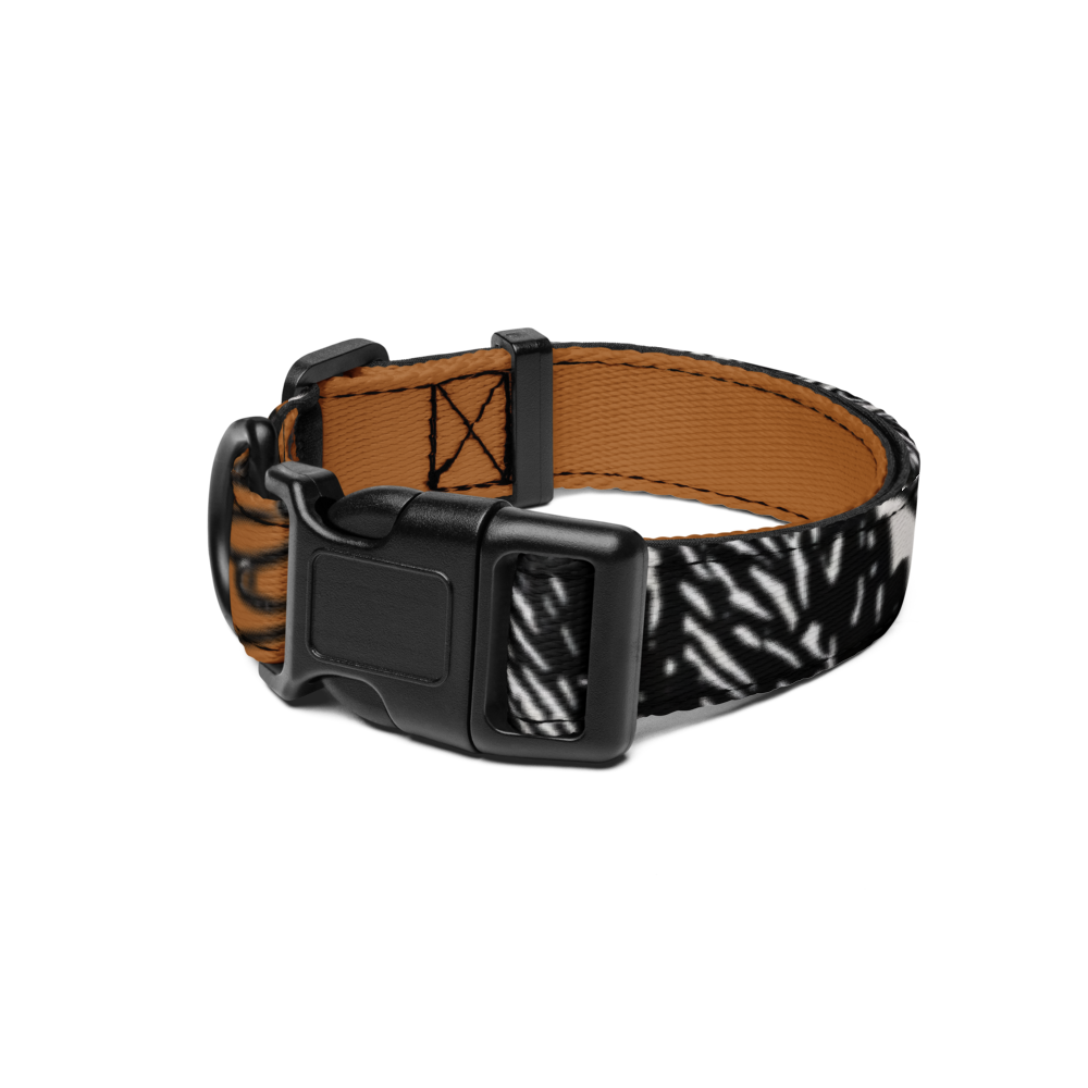 Stylish Black White Pet Collar | Dog Collar