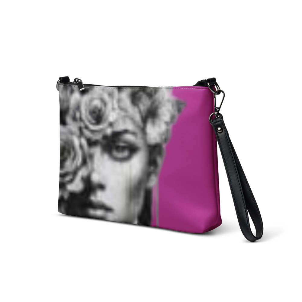 Hot Pink Floral Muse Crossbody