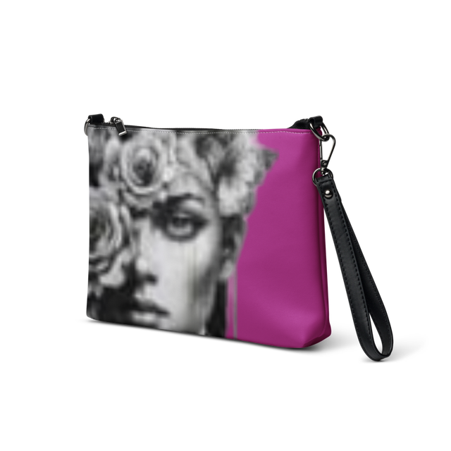 Hot Pink Floral Muse Crossbody