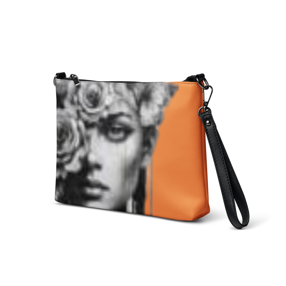 Burnt Orange Floral Muse Crossbody