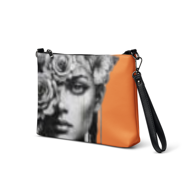 Burnt Orange Floral Muse Crossbody