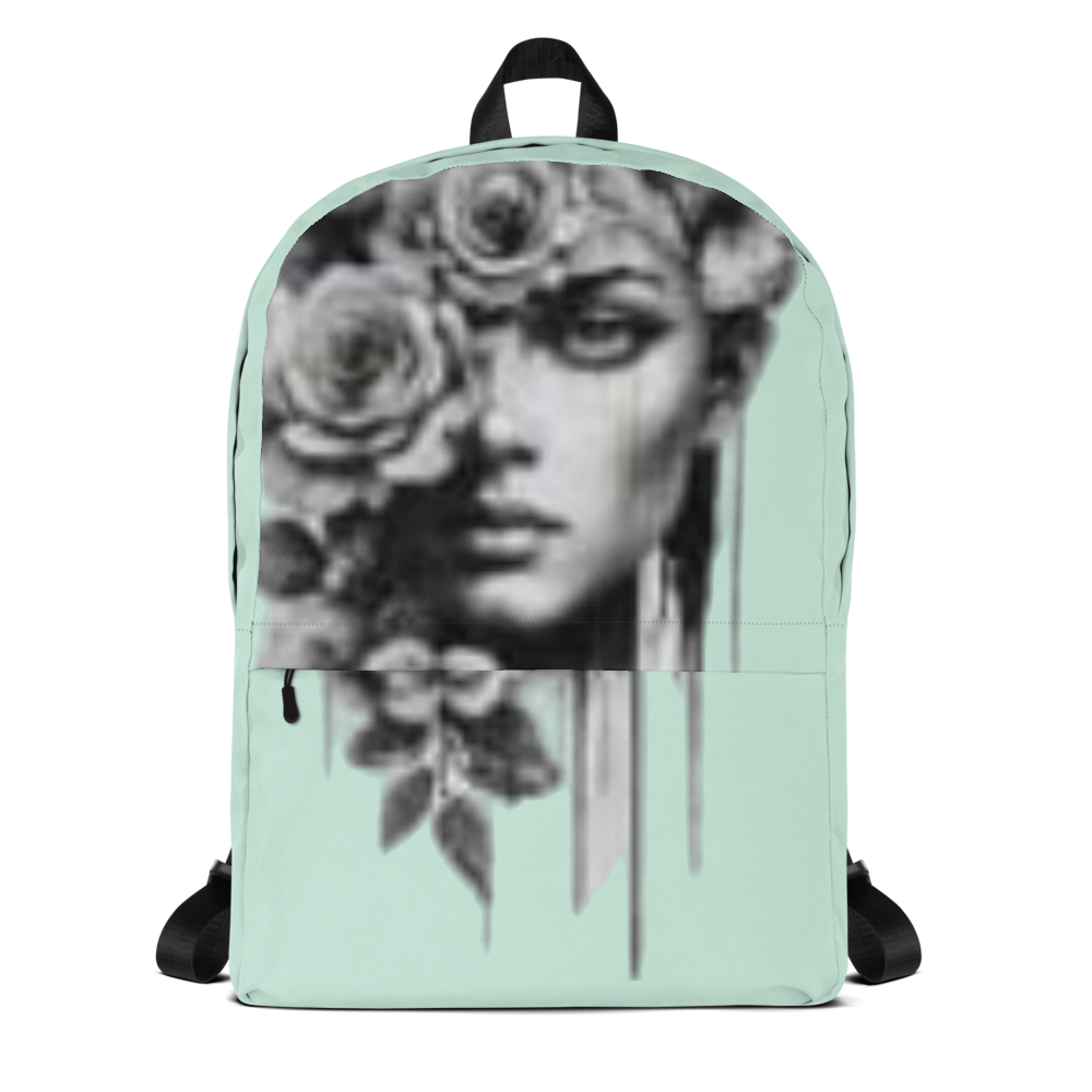 Mint Floral Muse Backpack