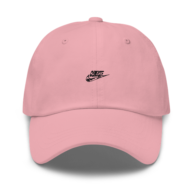 Cow Print Dad Hat - Pink