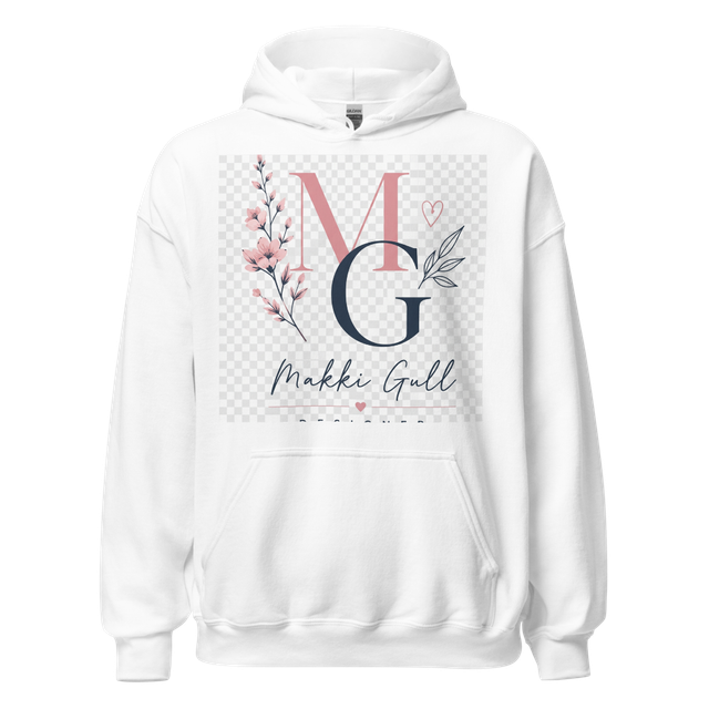Makki Gull Floral Designer Hoodie
